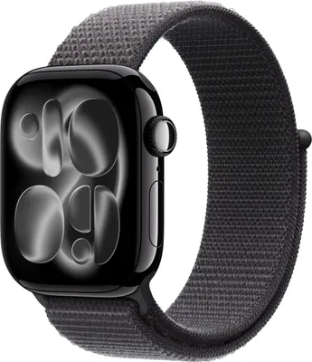 Produktbild von Apple MFFG4ZM/A, Band, Smartwatch, Dunkles Grau, Apple, Apple Watch 38/40/41/42mm, Nylon, Recyceltes Polyester, Elasthan