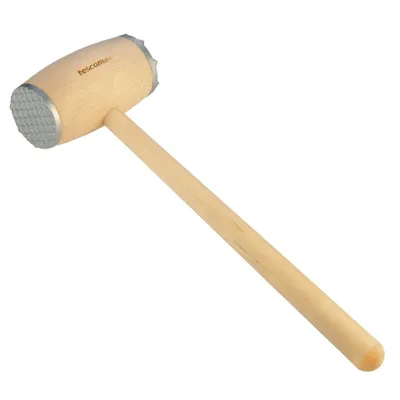 Produktbild von Tescoma Fleischklopfer mit Klopfflächen aus Metall WOODY, 32 cm