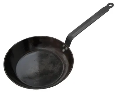 Produktbild von de Buyer Carbone Plus, Allzweckpfanne, Metallisch, Eisen, Keramik, Gas, Halogen, Induktion, Versiegelte Platte, 26 cm