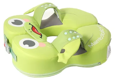 Produktbild von Mambobaby Baby-Schwimmschwimmer, nicht aufblasbar, wasserdicht, Schwimmring, Kindertrainer für Jungen und Mädchen im Alter von 3–72 Monaten
