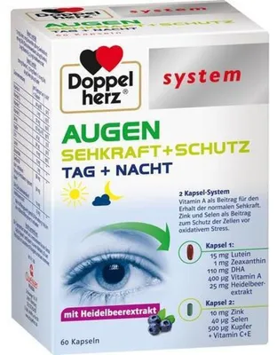 Productafbeelding van Doppelherz systeem OOGGEZONDHEID + BESCHERMING, 60 capsules