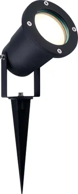 Produktbild von Ledvion - Gartenstrahler mit Erdspieß, IP65, 3W, 4000K, 220-240V, Neutralweiß, LED Strahler, Gartenbeleuchtung mit Strom, Mit GU10 Leuchtmittel, Dimmbar, Wasserdicht
