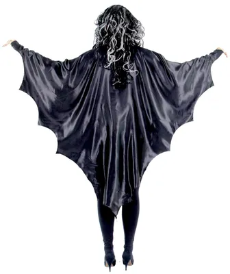Produktbild von Schwarze Vampirflügel Fledermaus für Erwachsene