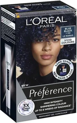 Image de L'ORÉAL PARIS Préférence Vivid Colors 1.102 Blue Black