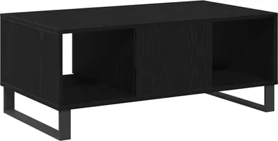 Zdjęcie produktu dla Stolik kawowy z szufladą Czarny Dąb 90 x 50 x 36.5 cm
