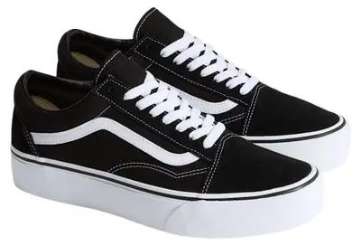 Produktbild von VANS OLD SKOOL PLATFORM Schwarz