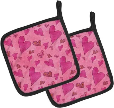 Obrázok produktu pre Kuchynská podložka – podložka pod hrniec – obojstranná – 19 cm x 19 cm – viacfarebná