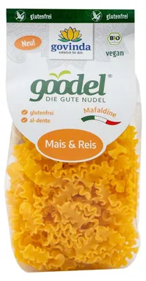 Produktbild von Goodel Nudeln - Mafaldine Mais & Reis 250g