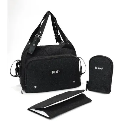Produktbild von BABY ON BOARD - Wickeltasche - Titou Black China