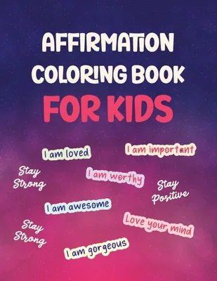 Produktbild von Affirmation Coloring Book For Kids