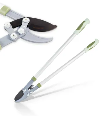 Produktbild von Bypass-Astschere 85 cm für dicke Äste mit rostfreien SK5-Stahlklingen und ergonomischen Aluminiumgriffen