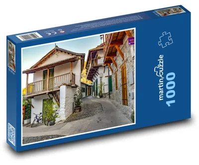 Obrázok produktu pre Puzzle 1000 Historické domy - Cyprus, Kalopanayiotis - martinpuzzle