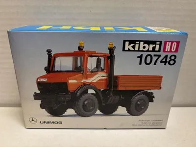 Produktbild von KIBRI Bausatz MB Unimog 1300 Pritsche 10748
