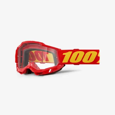 Productafbeelding van 100percent Accuri 2 bril, rood, heldere glazen/CAT0, rood, heldere glazen/CAT0
