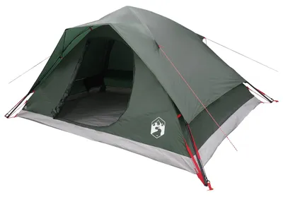 Image de Tente Sofort de vidaXL, vert olive, 305 x 215 x 140 cm, polyester et acier