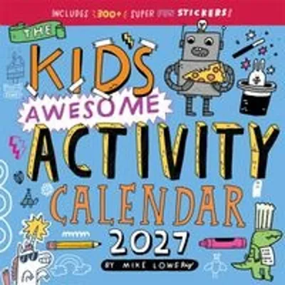 Produktbild von Kid's Awesome Activity Wall Calendar 2027