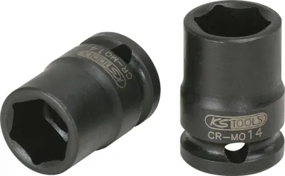 Produktbild von KS Tools 515.1521, Steckschlüsselbuchse, Schwarz, 1 Kopf/Köpfe, 3/8", Metrisch, 21 mm