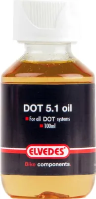 Produktbild von Elvedes Dot 5.1 Bremsflüssigkeit 100ml Gelb Gelb One Size
