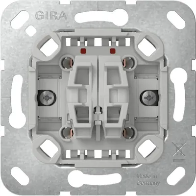 Produktbild von GIRA Tastschalter 312800 Wechselsch.2f Einsatz (312800)