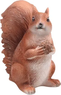 Produktbild von Lustiges Eichhörnchen aus Kunstharz Sitzend