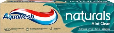 Obrázek produktu pro Zubní pasta Aquafresh Naturals Mint Clean s fluoridem, 75 ml
