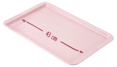 Obrázok produktu pre Fackelmann 26585, Obdĺžnikový, Oceľ, Ružová