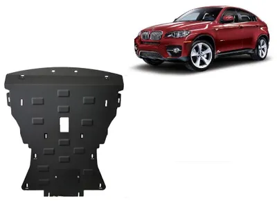 Obrázok produktu pre Ochrana motora proti podbehnutiu pre vozidlo BMW X6 E71