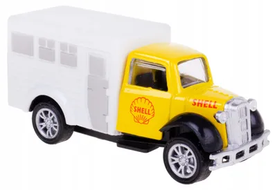 Produktbild von Daffi SHELL Oldtimer LKW Metallmodell im Maßstab 1:87