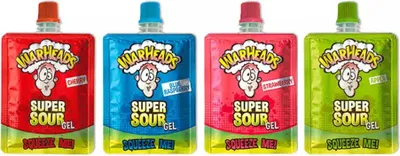 Produktbild von Warheads Super Sour Squeeze Me Gel (32 x 20g)