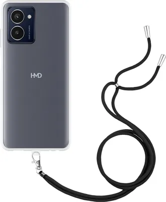 Image de Cazy Coque avec Cordon compatible avec HMD Pulse Pro Coque avec Cordon - Coque Flexible - Transparant
