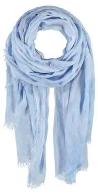 Produktbild von Leichter hellblauer Passigatti-Schal für Damen