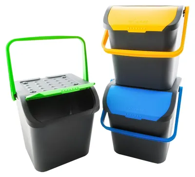 Immagine prodotto di pattumiera ecologic 35 lt - cm 38x36,5x45h