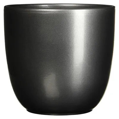 Produktbild von Mica Decorations Blumentopf - grau - Keramik - 19 x 18 cm