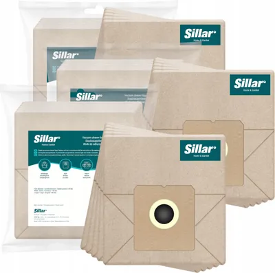Obrázok produktu pre 15x SILLAR papierové vrecká do vysávača pre modely DIRT DEVIL Advantage DD 2200, DD 2210 a mnoho ďalších modelov