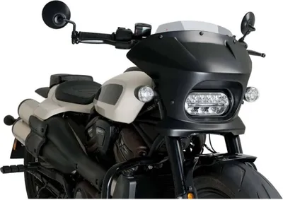 Obrázek produktu pro PUIG poloprůhledná kouřová clona pro Harley davidson sportster s