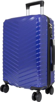 Produktbild von Hartschalen-Koffer Kleiner Handgepäck Reisekoffer Meran 55 cm Blau