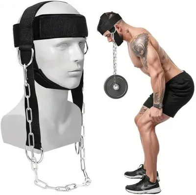 Immagine prodotto di Attrezzo per allenamento con gancio a D, regolabile, ideale per il potenziamento muscolare e il bodybuilding