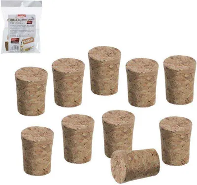 Produktbild von ORION Korken Flaschenverschluss 10 Stück 2x1x2,6 cm.