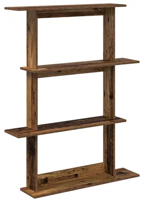 Zdjęcie produktu dla Półka ścienna vidaXL, drewno odzyskanego pochodzenia, 100 x 20 x 126 cm, materiał drewnopochodny