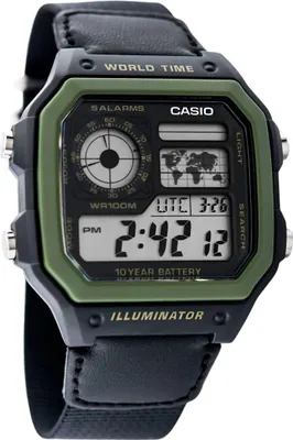 Produktbild von Casio Sports AE-1200WHB-1B + Box Men's Watch