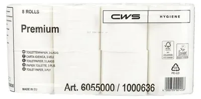 Produktbild von CWS Toilettenpapier Supersoft | Karton (64 Rollen)