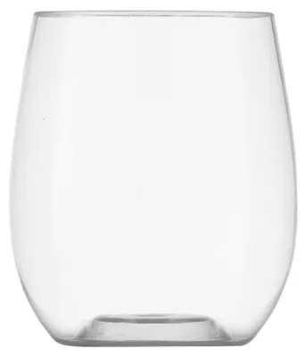 Image de 24 verres en plastique pour le vin, d'une capacité de 355 ml, réutilisables et sans BPA