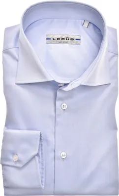 Produktbild von Bügelfreies Ledub Hemd Modern Fit hellblau