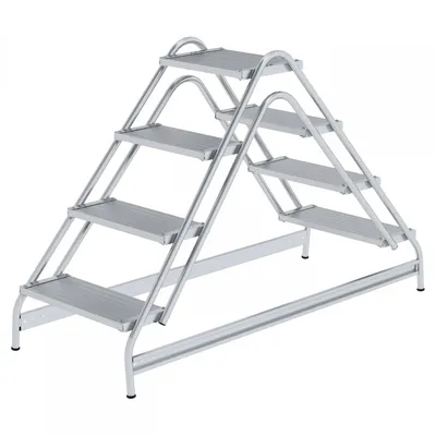 Produktbild von MUNK Aluminium Arbeitspodest 2x4 Stufen