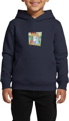 Produktbild von Spreadshirt Die Drei Ausrufezeichen Ein Echt Schöner Fall Kinder Premium Hoodie, 98/104 (2 Jahre), Navy