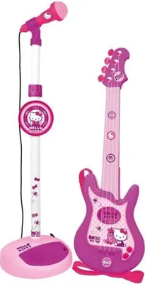 Produktbild von Hello Kitty Gitarren- und Mikrofonset