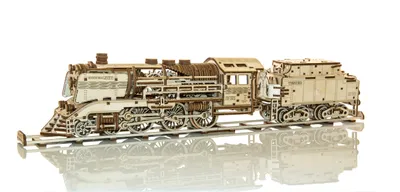 Produktbild von WOODEN.CITY Wooden Express + Tender, 580 Stück(e), Fahrzeuge, 14 Jahr(e)