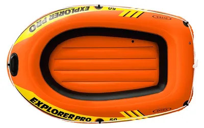 Produktbild von Intex Explorer Pro 50, Pool, Aufblasbares Boot, Schwarz, Orange, Gelb, PVC, Vinyl, 1 Person(en), 40 kg
