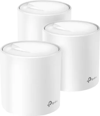 Obrázek produktu pro TP-Link Deco X60, Bílá, Vnitřní, Výkon, Status, Dvoupásmový (2,4 GHz / 5 GHz), Wi-Fi 6 (802.11ax), 802.11a, 802.11b, 802.11g, Wi-Fi 4 (802.11n), Wi-Fi 5 (802.11ac), Wi-Fi 6 (802.11ax)