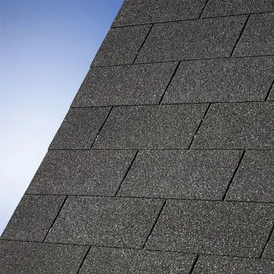Produktbild von Karibu Dachschindeln für Holz-Gartenhäuser schwarz Rechteck